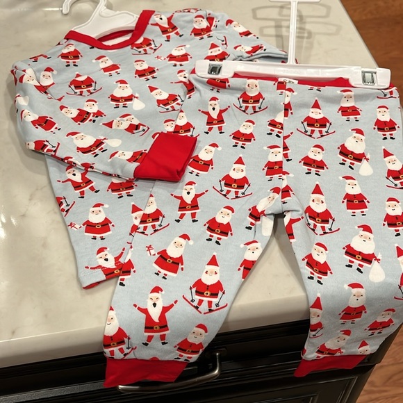 Stephan Baby 2pc Pajama Set - Santa / NWT/ Size 6-12mo - Picture 5 of 8